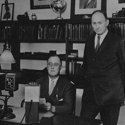 Presidential candidate Franklin D. Roosevelt and Henry Morgenthau Jr. (Franklin D. Roosevelt Presidential Library & Museum, 1931)