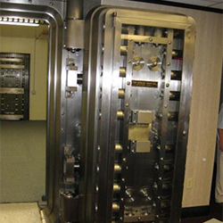 Vault of Federal Land Bank Building, built 1924, Columbia, SC, serving third district (SC Dept. of Archives & History)