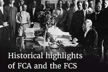 History of FCA and the FCS